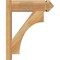 Ekena Millwork Westlake Rough Sawn Arts and Crafts Outlooker, Western Red Cedar, 6"W x 18"D x 22"H OUT06X18X22WTL03RWR - alternate 2